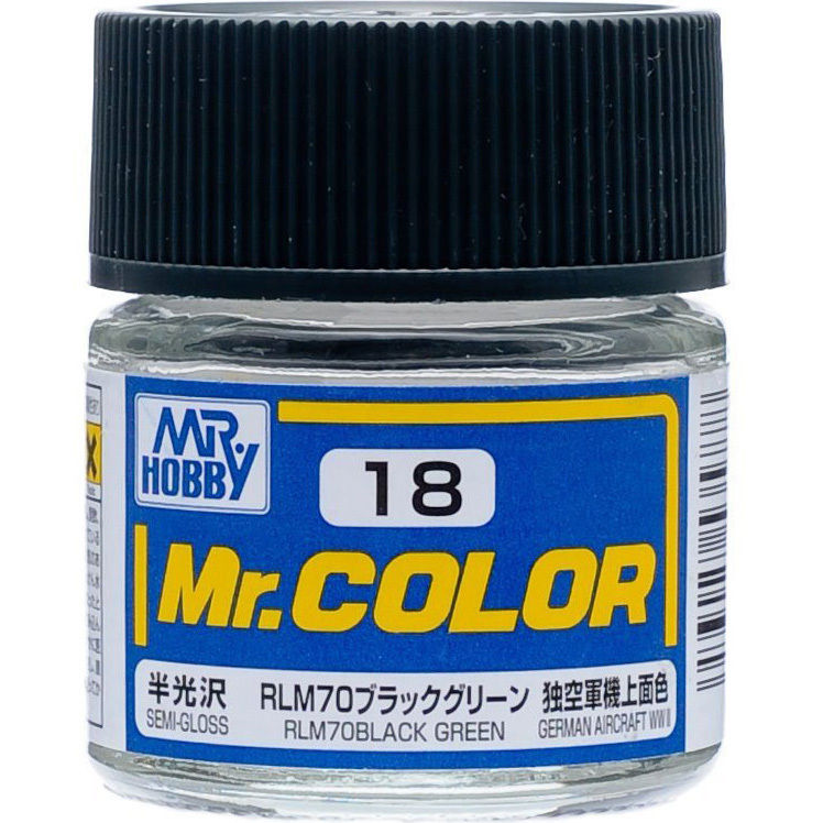 Mr.Color C18 RLM70 Black Green