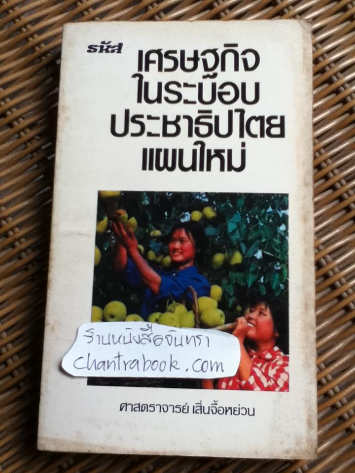 เศรษฐกิจในระบอบประชาธิปไตยแผนใหม่/ ศจ.เสิ่นจื้อหย่วน