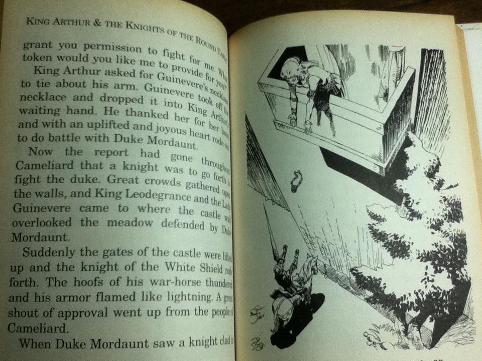 KING ARTHUR AND THE KNIGHTS OF THE ROUND TABLE/ Howard Pyle