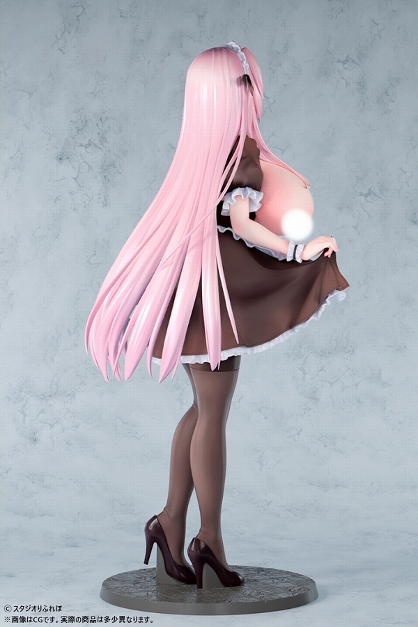 Nikkan Shoujo Kanorayu "Serving Maid Kiyose Megumi" Ecchi ver.(1/5 Scale)(Pre-order)