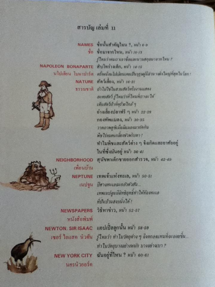 สารานุกรมสำหรับเด็ก บริทานิกา เล่มที่ 11