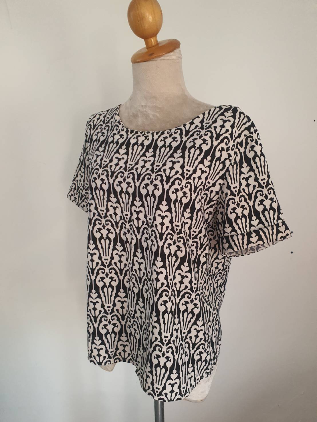 FF05894 เสื้อแฟชั่น วินเทจ มือสอง pana house อก 39 นิ้ว