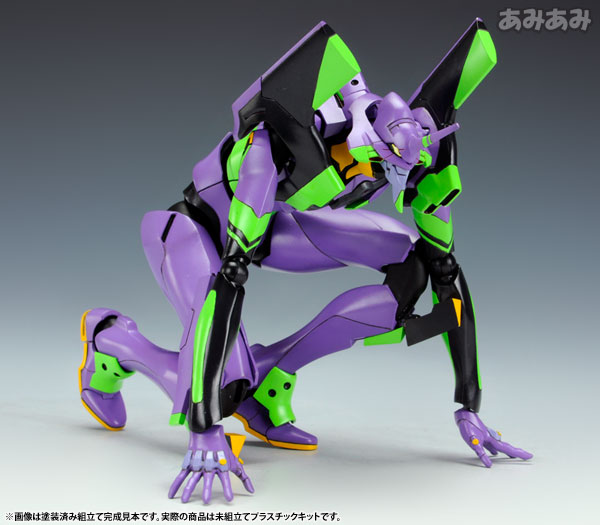 Evangelion: 2.0 You Can (Not) Advance 1/400 General-Purpose Humanoid Battle Weapon Android EVA-01 Test Type Plastic Model(In-Stock)