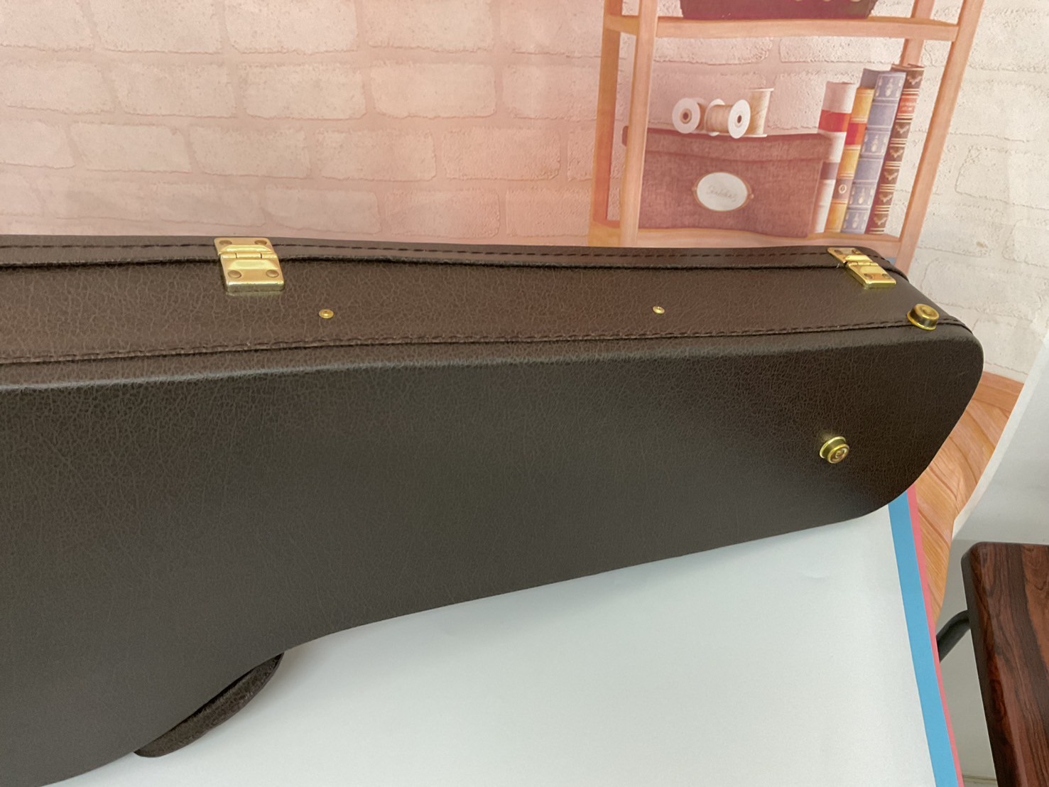 กล่องเคสกีต้าร์ไฟฟ้า (ใส่ได้ทุกทรง SD,LP,TL,SG) สีน้ำตาล