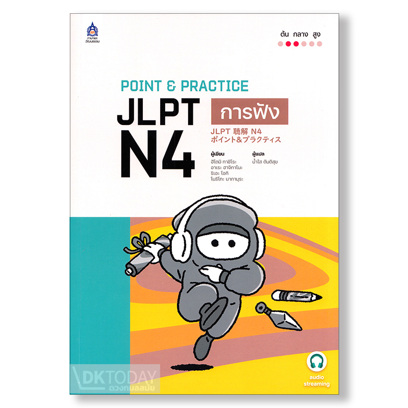 POINT & PRACTICE JLPT N4 การฟัง ฉบับ Audio Streaming BY DKTODAY