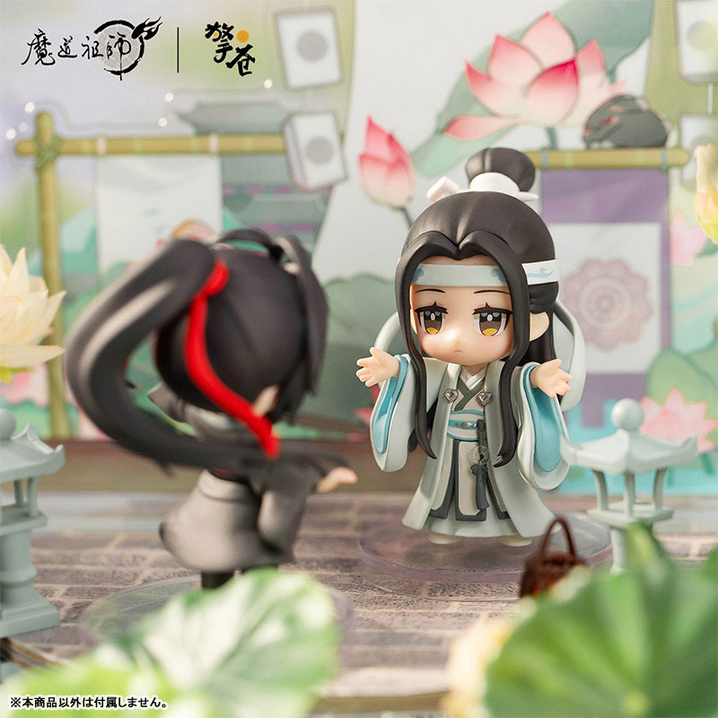Anime "Mo Dao Zu Shi" Wei Wuxian & Lan Wangji Set Qing Pan Xian Ying Ver. Chibi Figure 2pc. Set(Provisional Pre-order)