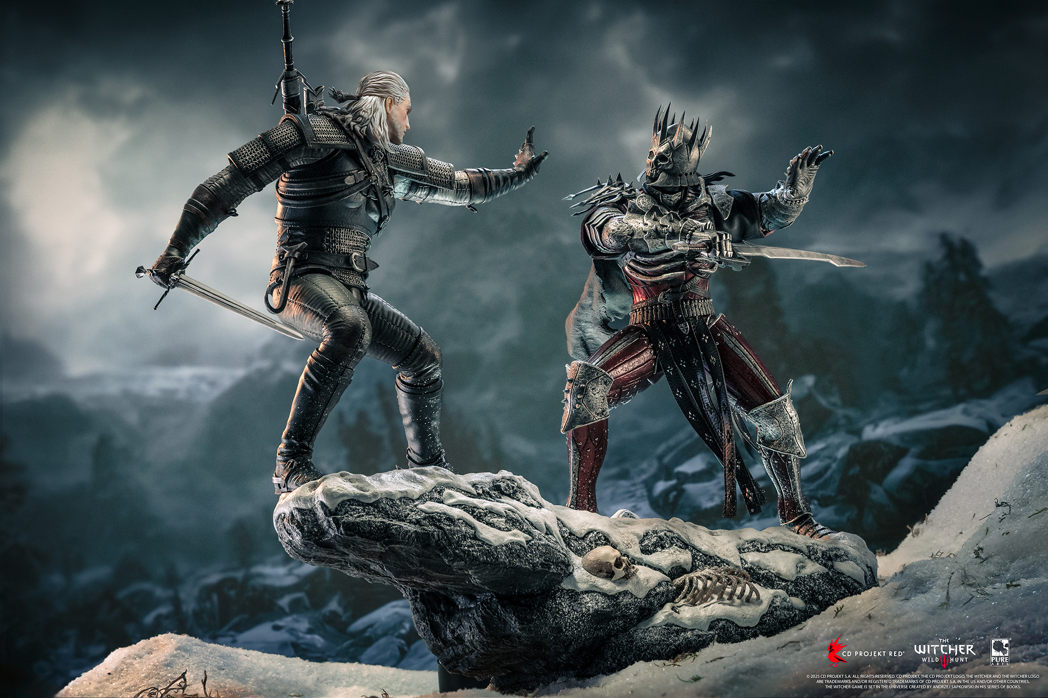 The Witcher : Geralt vs Eredin 1/6 Scale Diorama(Pre-order)