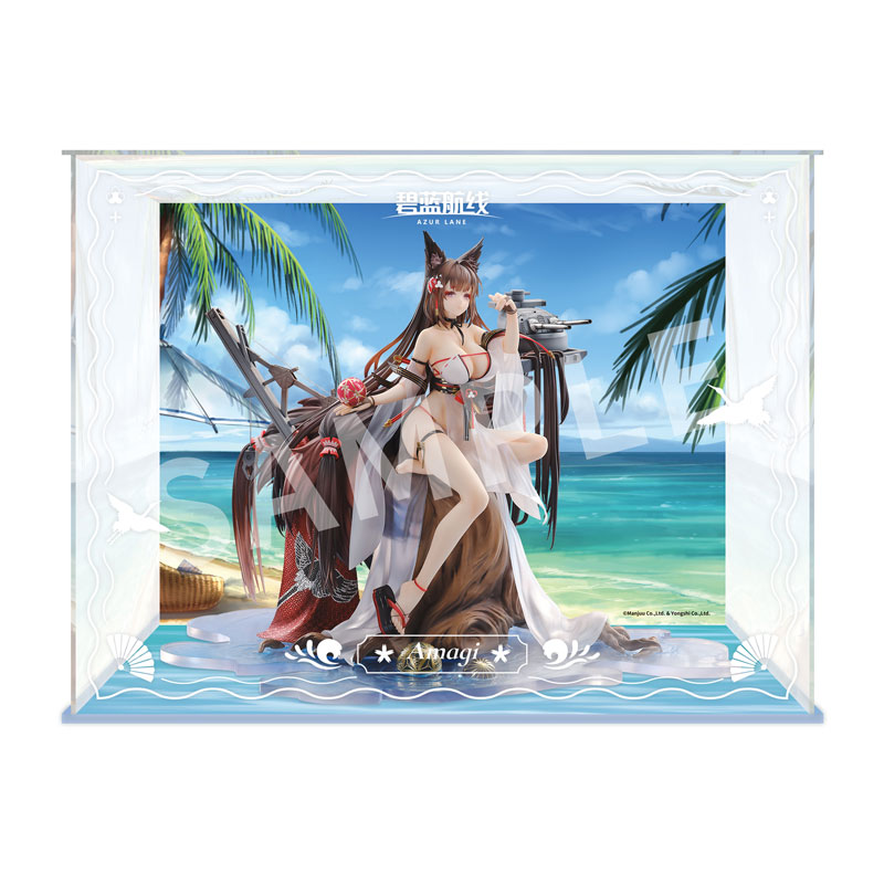 Azur Lane Amagi Wending Waters, Serene Lotus Ver. Acrylic Special Edition w/Display Case 1/7 Complete Figure(Pre-order)(Single Shipment)