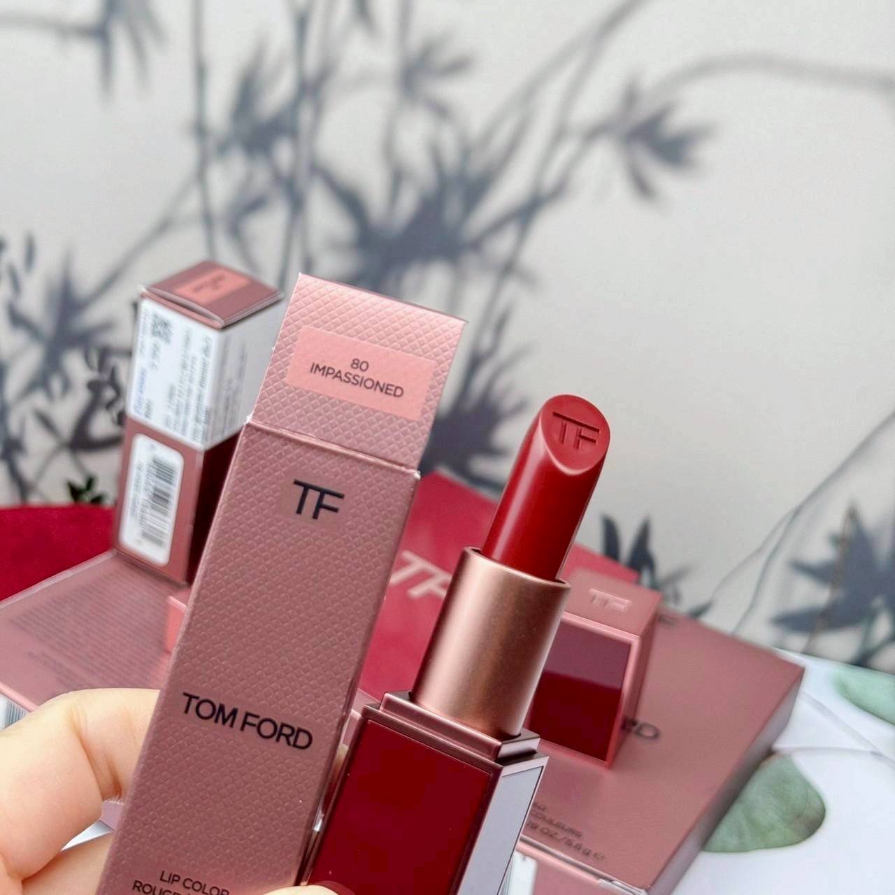 TOM FORD BEAUTY LIP COLOR IMPASSIONED 3 g #80 Impassioned ( ป้าย King คะ )