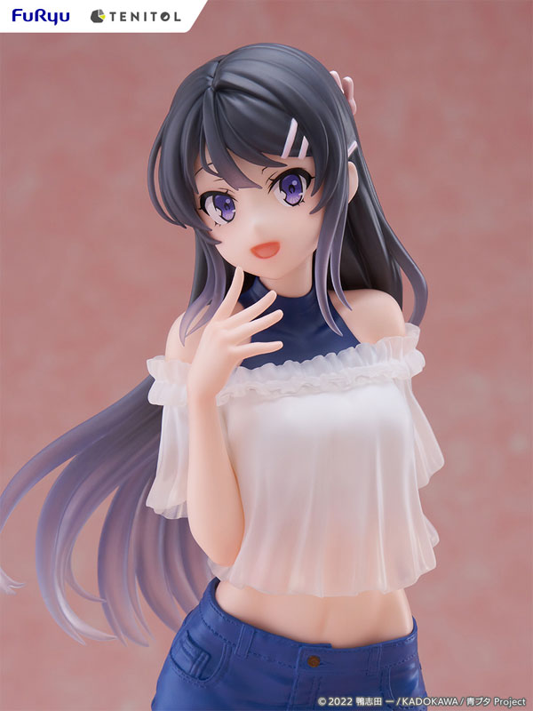 TENITOL TALL Rascal Does Not Dream of Bunny Girl Senpai Mai Sakurajima 1/7 Scale Figure(Pre-order)