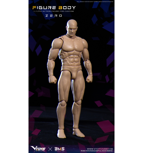 Vtoys x BMS VSD003 1/12 Scale Movable Figure Body Zero(In-stock)