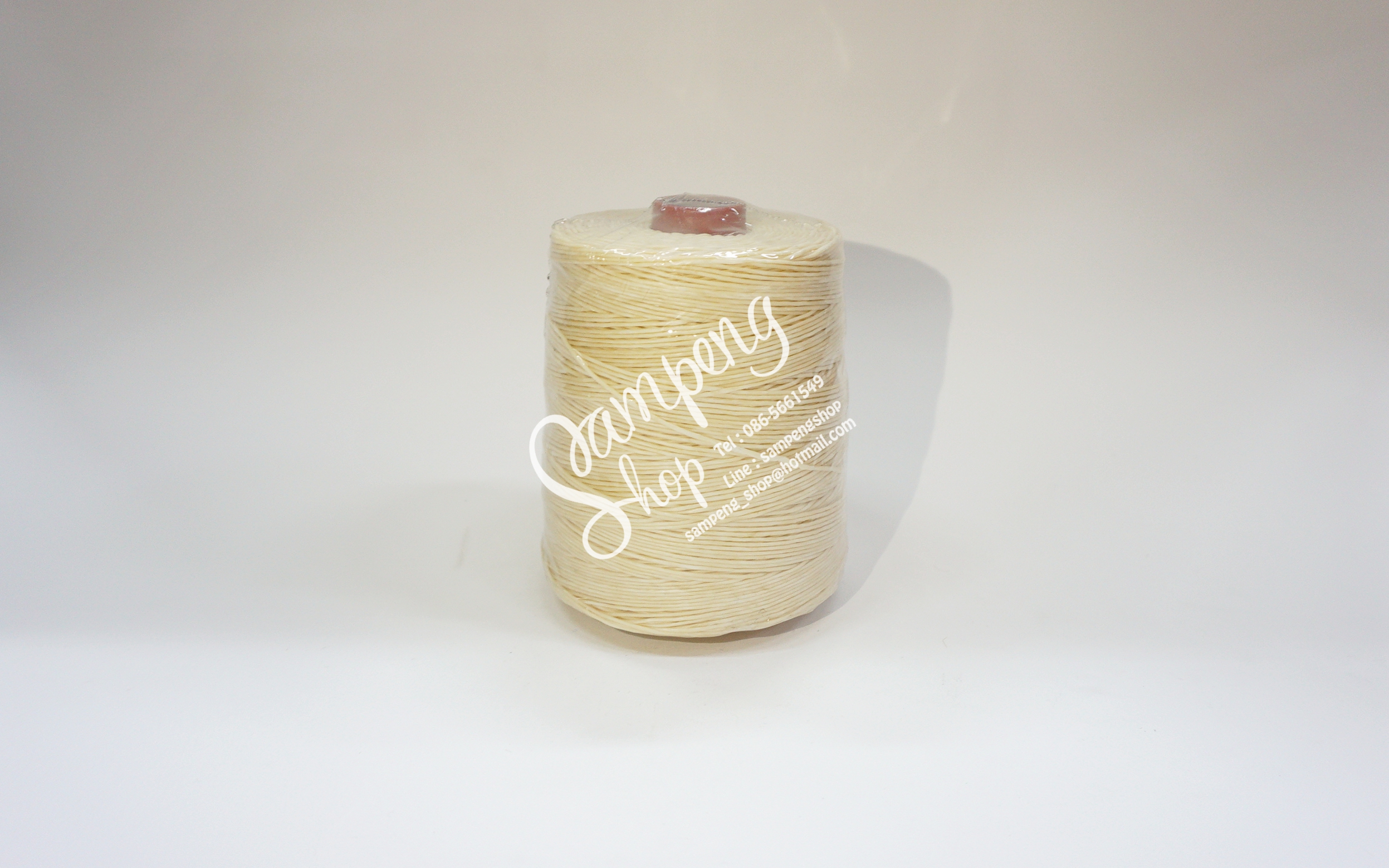 เชือกเทียน สีครีม