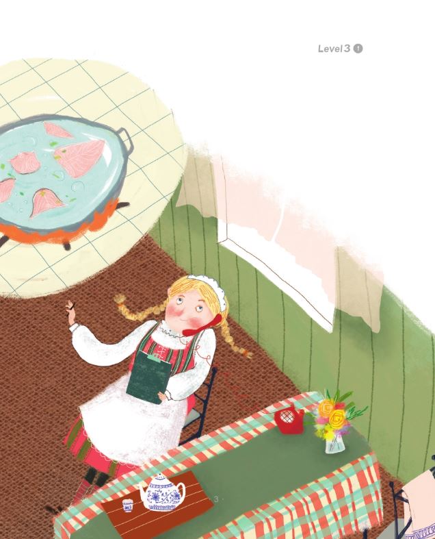 Angie's Weekend Chinese Restaurant : หนังสืออ่านนอกเวลาภาษาจีนชุด Smart Cat 轻松猫·中文分级读物(3级):安吉的周末中国饭店