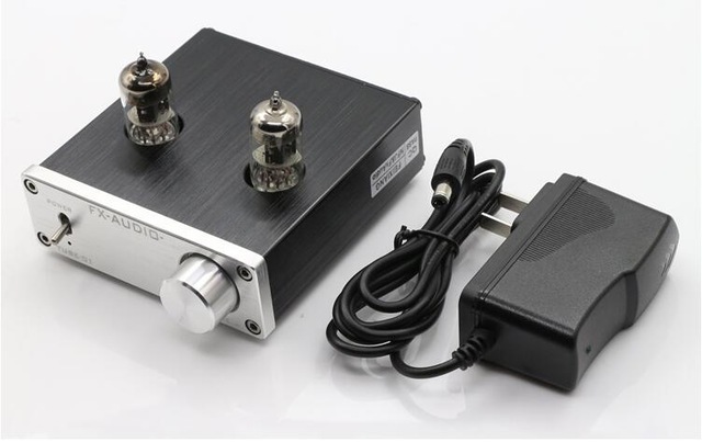 FX-AUDIO TUBE-01 DC12V 1A Bile Preamp Tube Amplifier Buffer 6J1 HIFI Audio