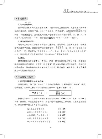 หนังสือHSK: ข้อสอบการพูดภาษาจีน A Short Intensive Course of New HSK Speaking Test ระดับกลาง +MP3 新HSK速成强化教程:口试(中级)(附MP3光盘)