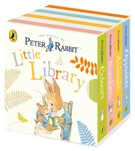 PETER RABBIT TALES: LITTLE LIBRARY BOX SET (4 BOOKS) BY DKTODAY