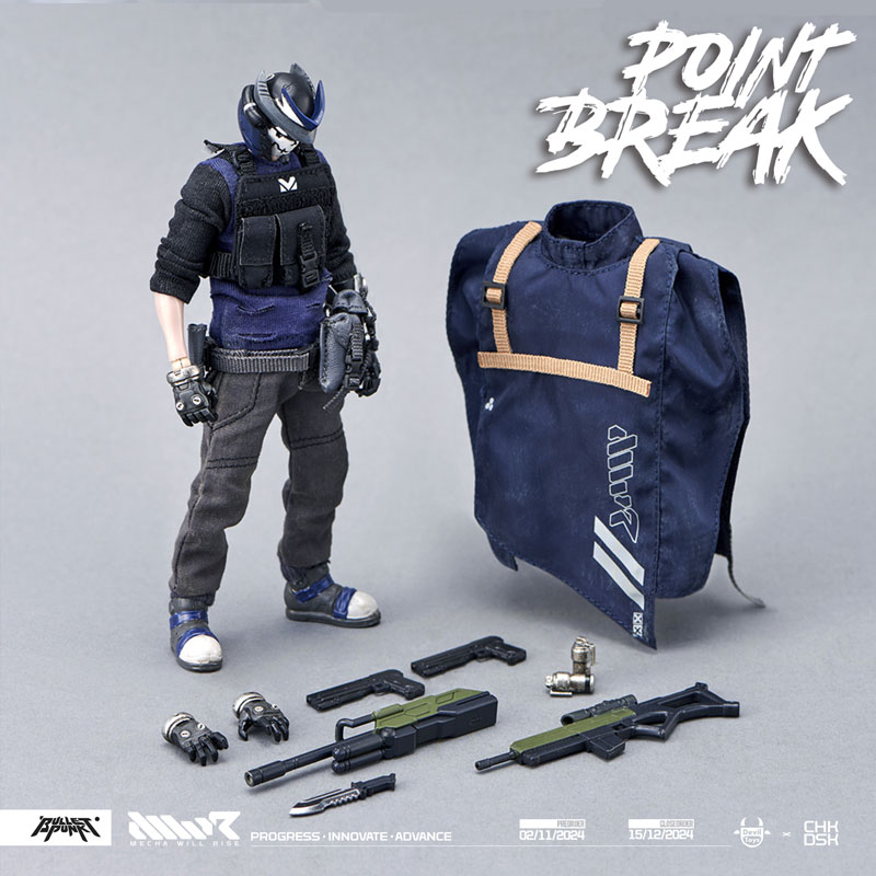 Carbine (Point Break Version) 1/12 Scale Action Figure(Provisional Pre-order)