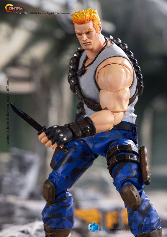 Contra: Operation Galuga 1/12 Exquisite Basic Action Figure Bill Rizer(Provisional Pre-order)