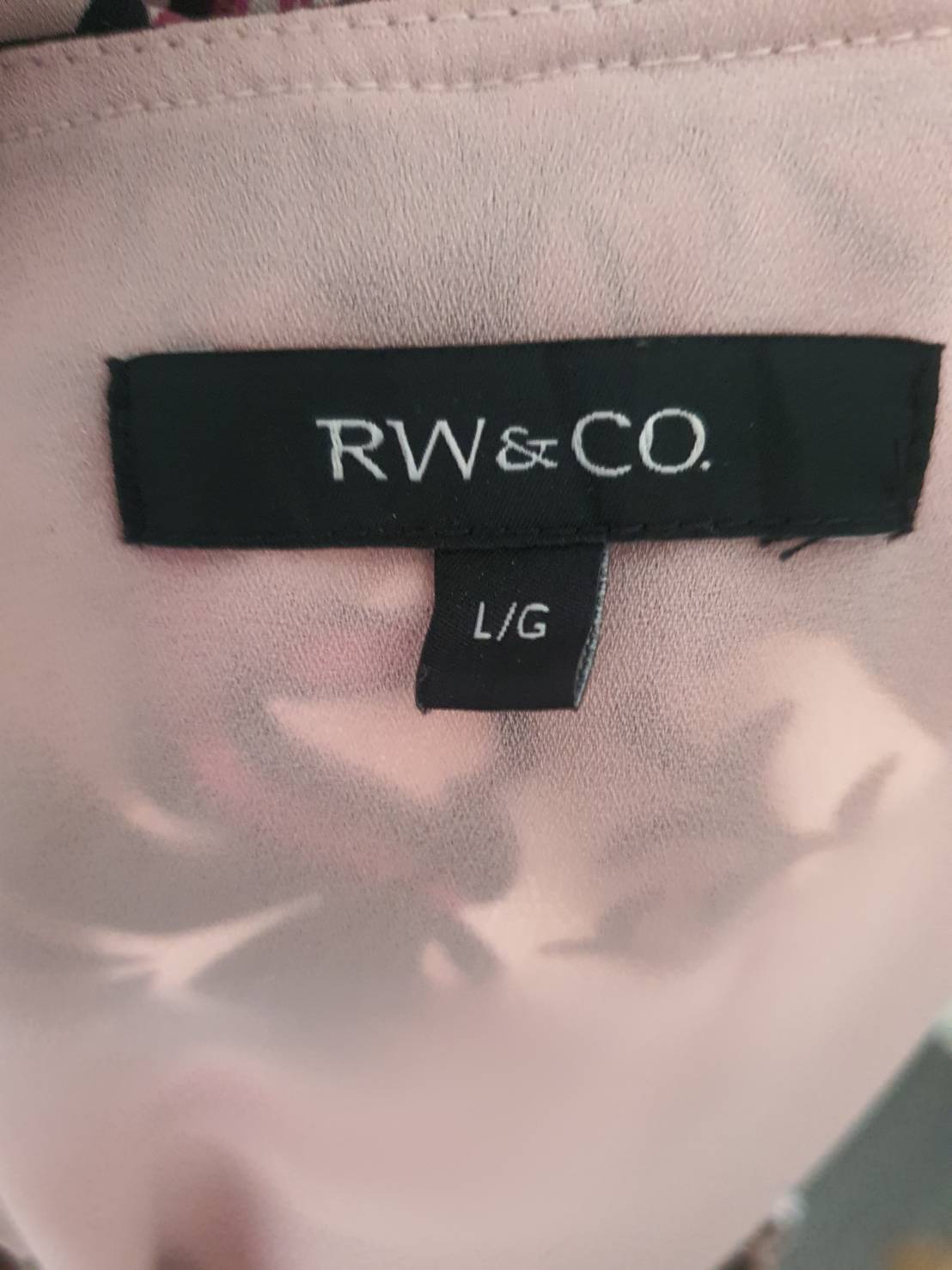 FF05184 เสื้อผ้้ามือสอง ชีฟอง แบรนด์ RE&CO อก 38 นิ้ว