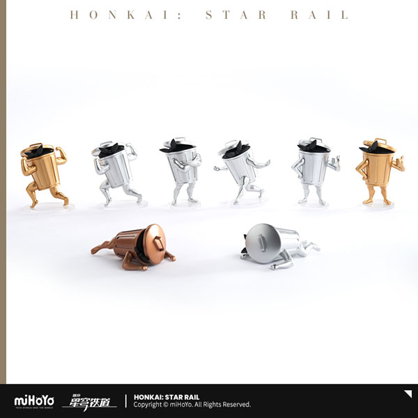 Honkai: Star Rail Lordly Trashcan Series Trading Mini Figure 5Pack BOX(Provisional Pre-order)