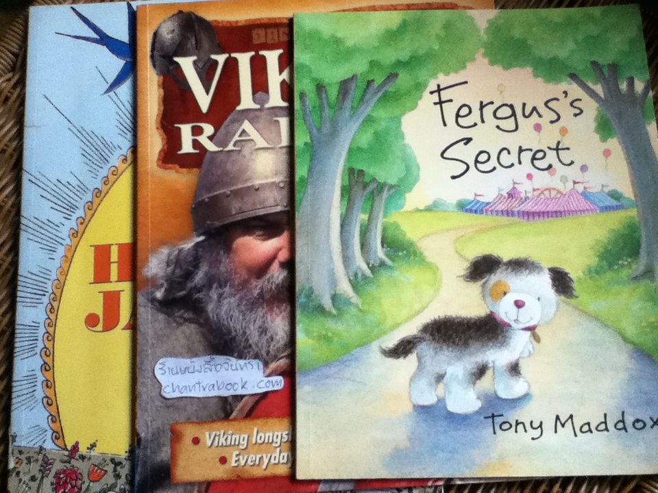 Fergus's Secret, VIKING RAIDERS และ Halibut Jackson รวม 3 เล่ม
