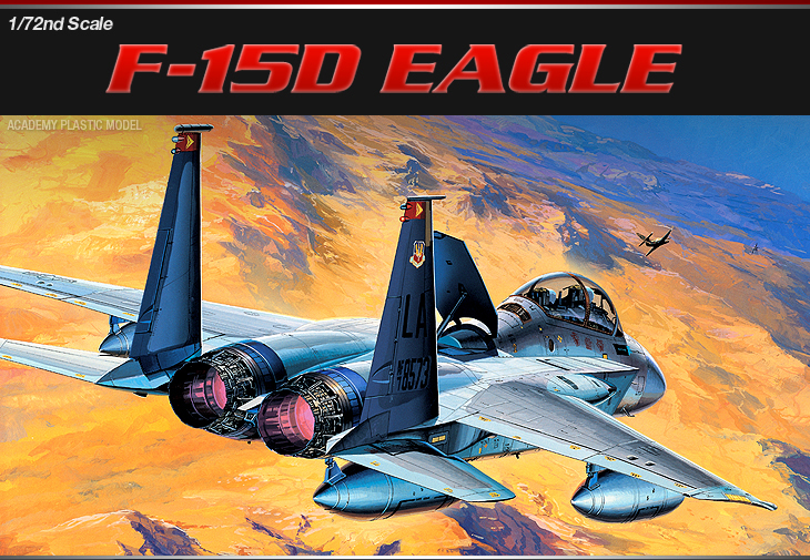 โมเดลเครื่องบินจำลอง Academy ขนาด 1/72 AC12477 F-15D EAGLE
