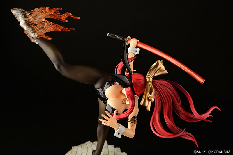 FAIRY TAIL Erza Scarlet High Kick ver. Black Bunny 1/6 Complete Figure(Pre-order)(Single Shipment)