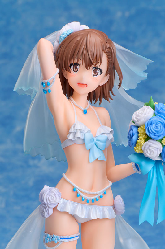 Toaru Kagaku no Railgun T Mikoto Misaka Wedding Swimsuit Ver. 1/7 Complete Figure(Pre-order)