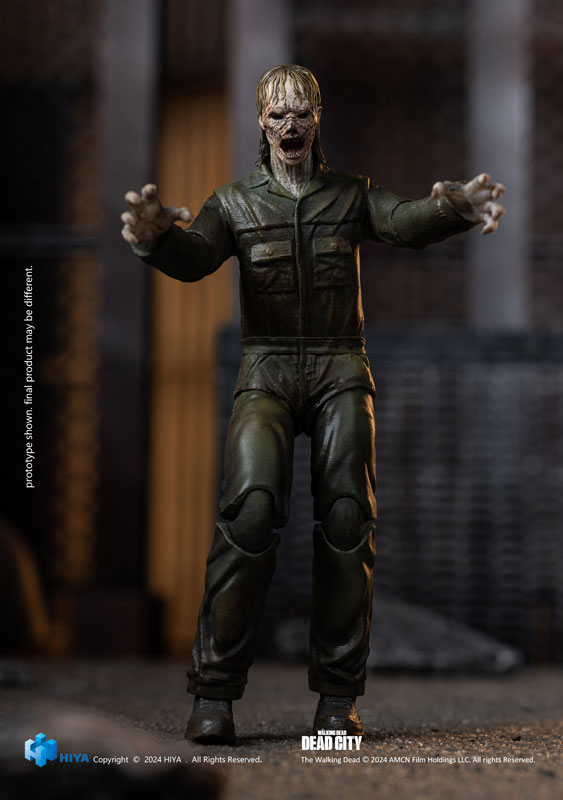The Walking Dead: Daryl Dixon 1/18 Action Figure Dark Eyes Walker(Provisional Pre-order)