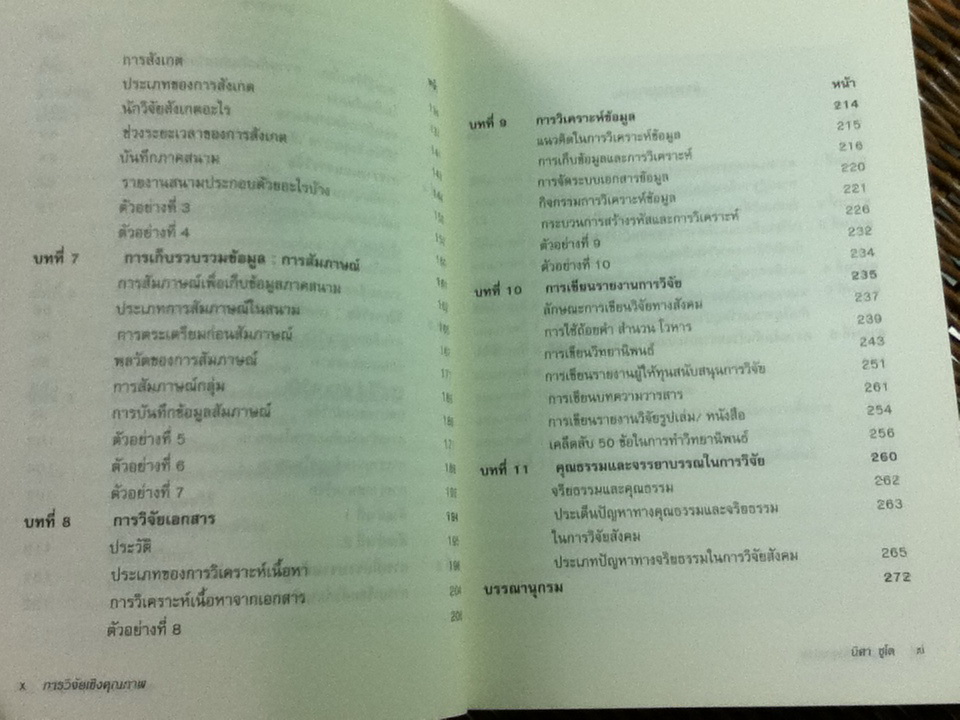 การวิจัยเชิงคุณภาพ/ นิศา ชูโต