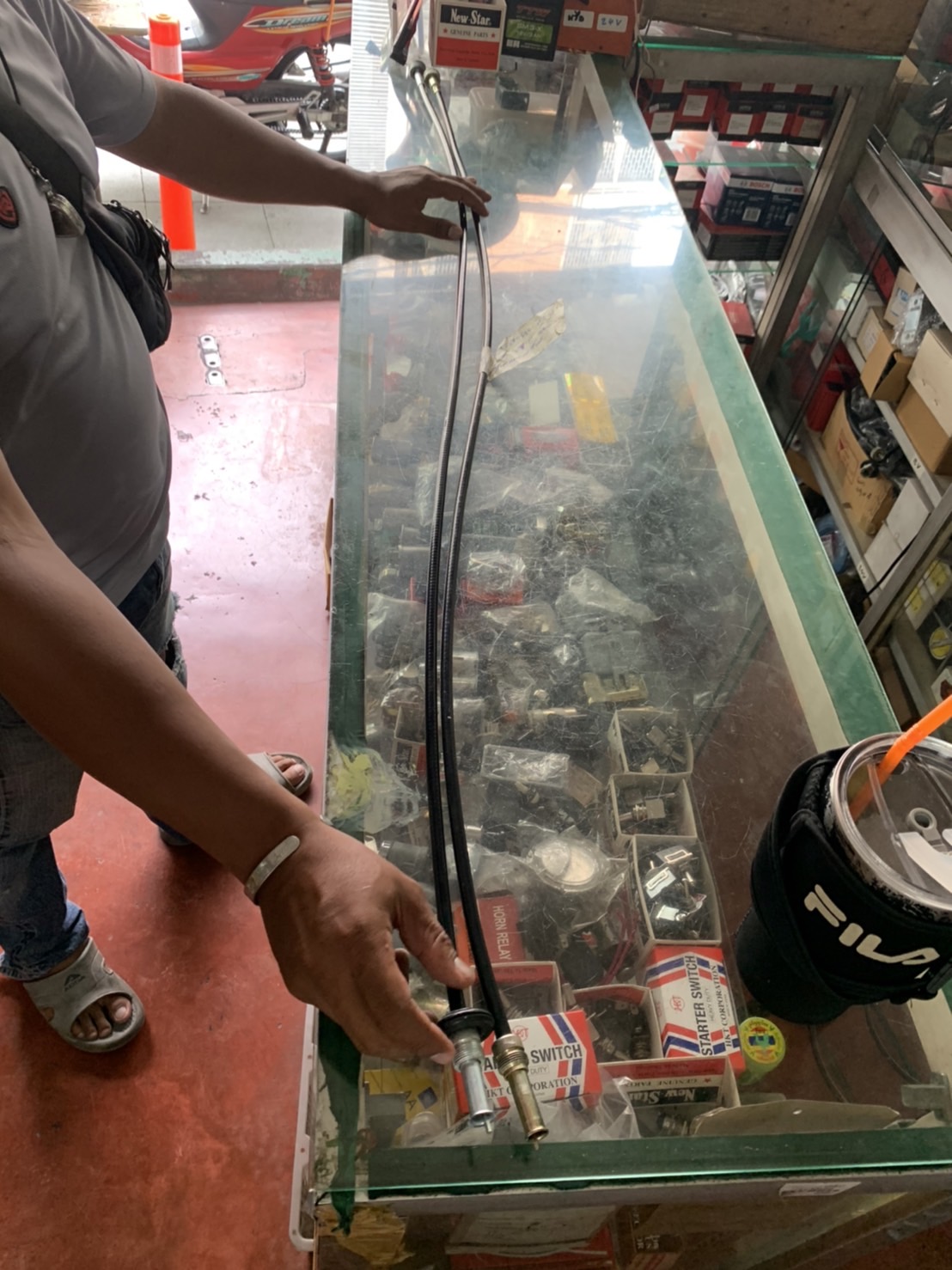 รับสั่งทำสายวัดรอบ สายไมล์ สายคันเร่ง สายดึงดับ