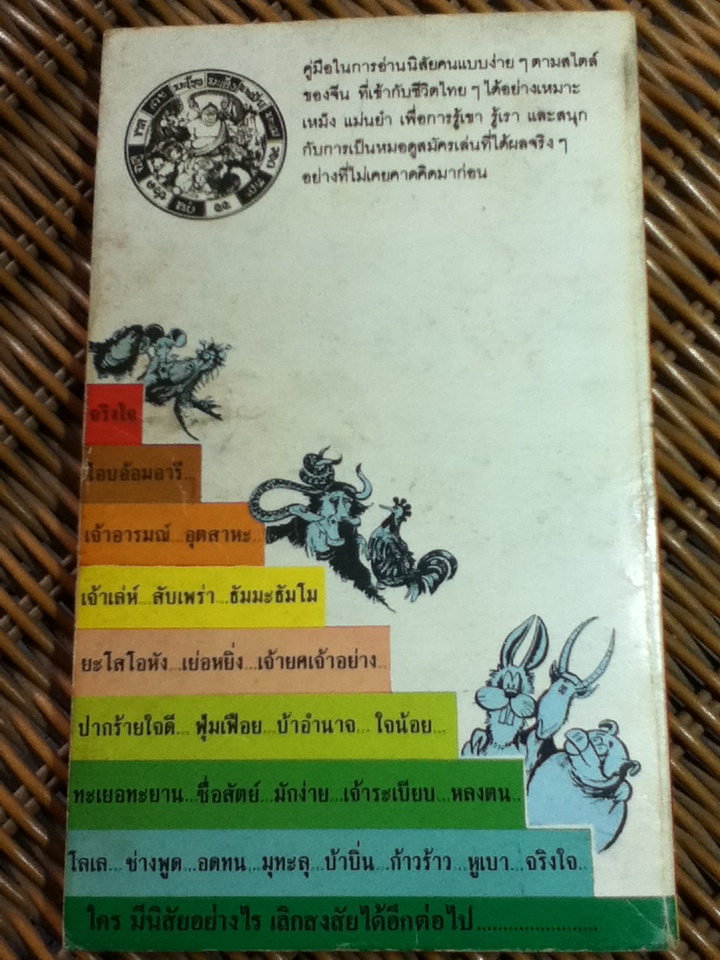 อ่านนิสัยคนตามตำราจีน/ สัตยวัต