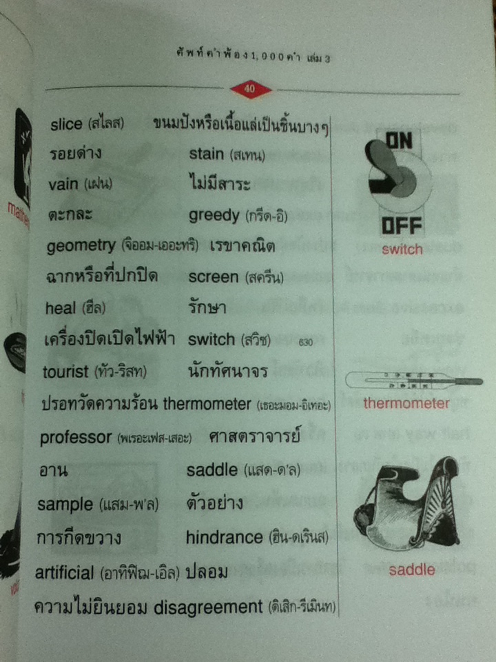 1,000 ศัพท์คำพ้อง อังกฤษ-ไทย เล่ม 1-3/ อ.พฤกษะศรี