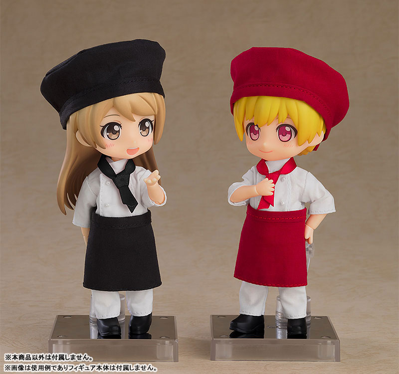 Nendoroid Doll Work Outfit Set Pastry Chef (Red)(Pre-order)