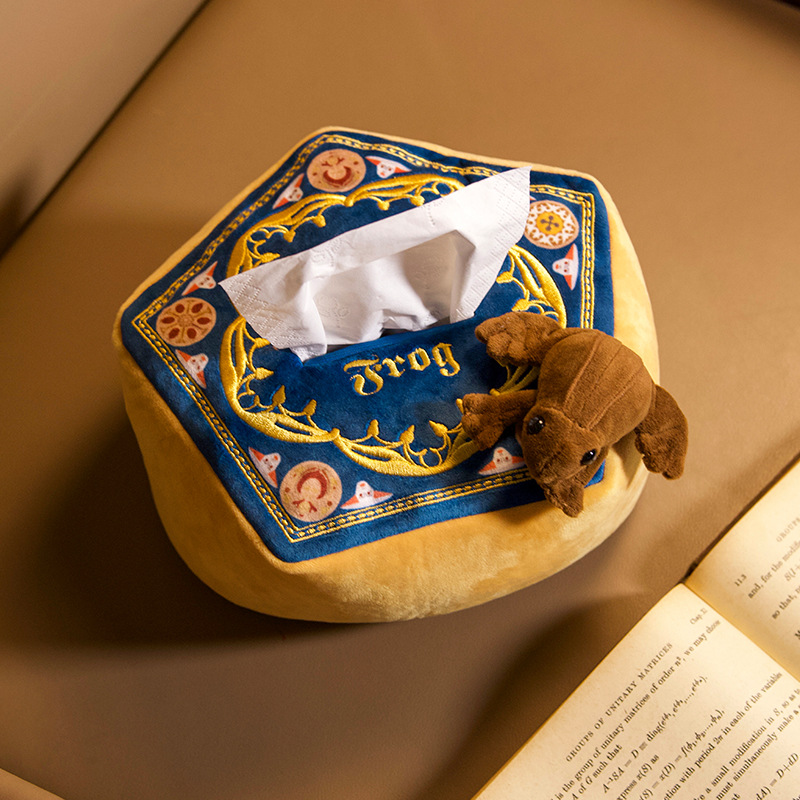 [Pre-Order] ME x Harry Potter Chocolate Frog Tissue Plush ที่ใส่ทิชชู่กบช็อกโกแล็ต