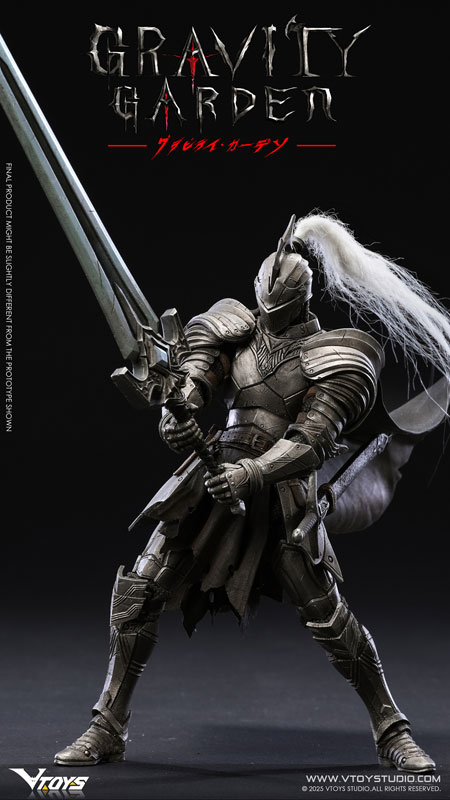 [Bonus] GRAVITY GARDEN Series Silver Moon Knight 1/12 Scale Posable Figure(Provisional Pre-order)