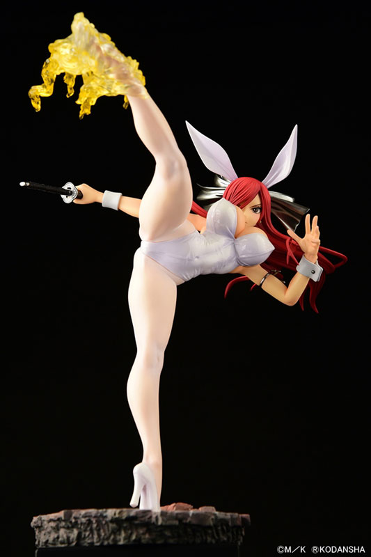 FAIRY TAIL Erza Scarlet High Kick ver. White Rabbit 1/6 Complete Figure(Pre-order)(Single Shipment)