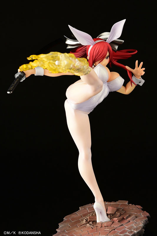 FAIRY TAIL Erza Scarlet High Kick ver. White Rabbit 1/6 Complete Figure(Pre-order)(Single Shipment)
