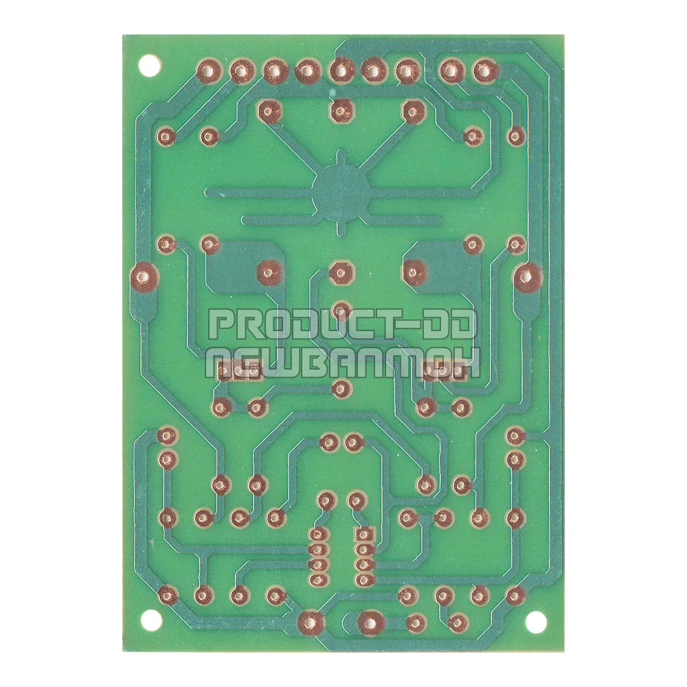 แผ่นปริ้นท์เปล่า DIY วงจรแอมป์ขยายเสียง 400W ขนาด 7.5x10.5 ซม.