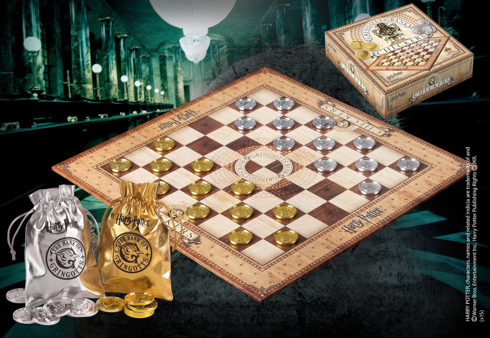 Gringotts Checker Set