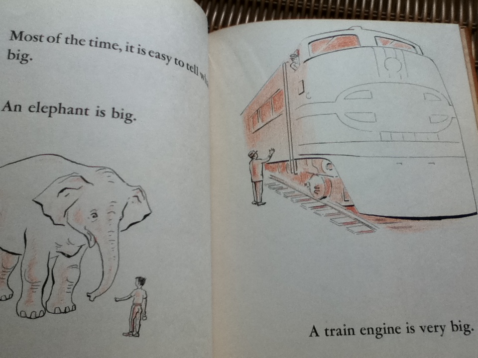 LET'S FIND OUT WHAT'S BIG AND WHAT'S SMALL/ Martha and Charles Shapp