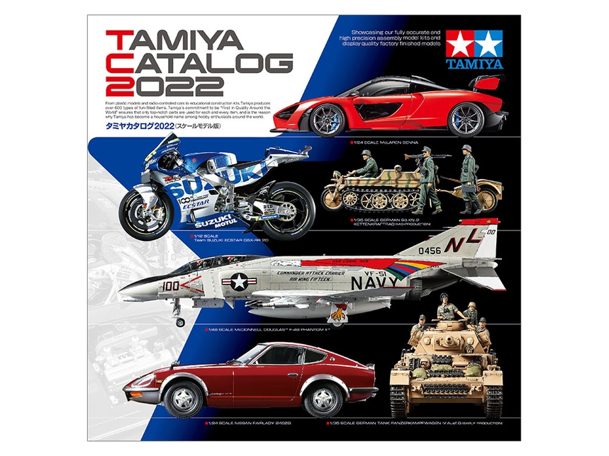 TA64437 หนังสือแคตตาล็อก Tamiya Catalog (Scale Models) 2022