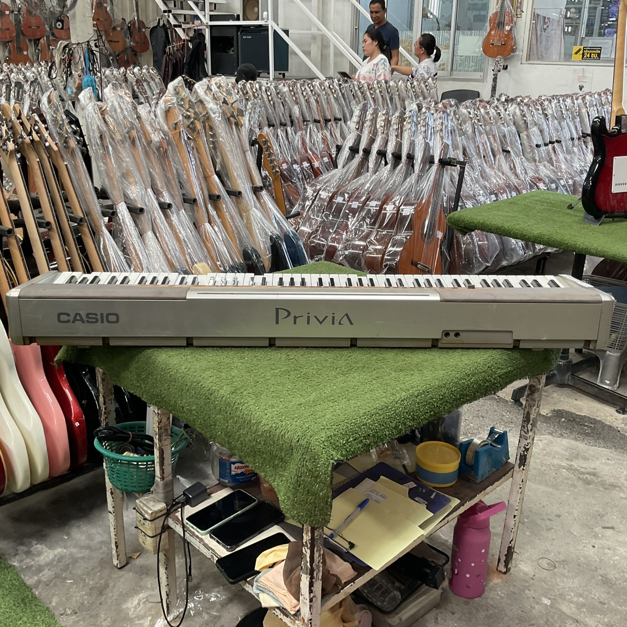 เปียโน CASIO : PX-110 สินค้าไม่พร้อมใช้งาน (ต้องซ่อม)