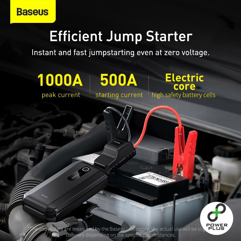 เครื่องจั๊มสตาร์ทรถยนต์ จั้มสตาร์ท Baseus Car Jump Starter 10000 mAh