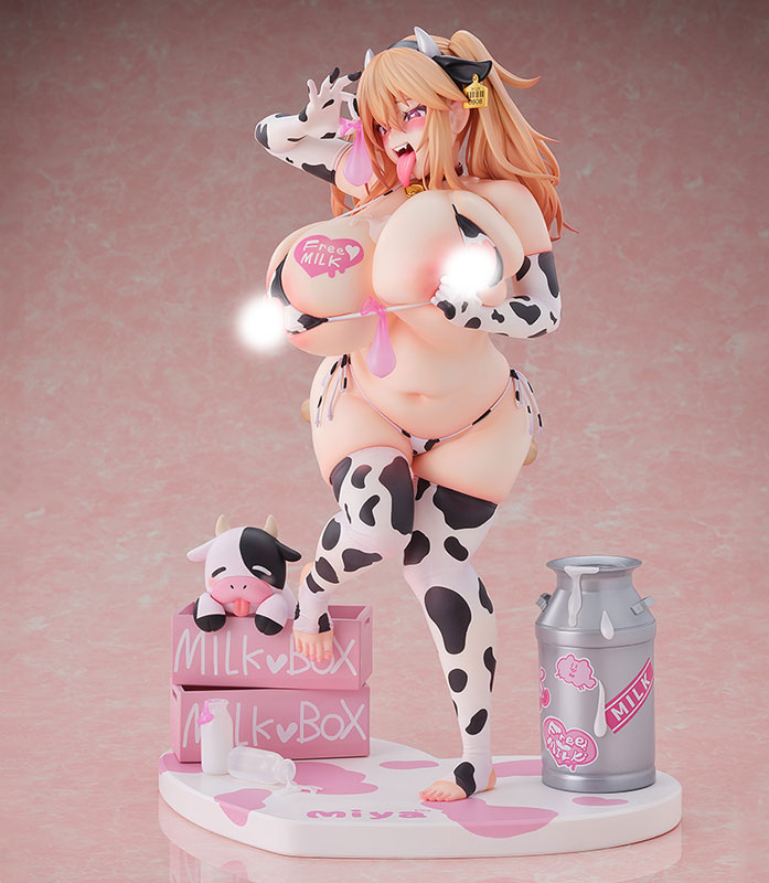 Kaenuco Original Character Miya-chan Cow Costume Ver. DX Edition 1/5 Complete Figure(Pre-order)