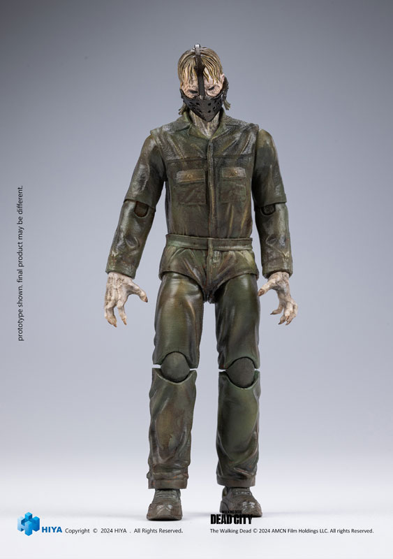 The Walking Dead: Daryl Dixon 1/18 Action Figure Dark Eyes Walker(Provisional Pre-order)