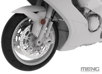 1/9 Kawasaki Ninja ZX-10R Plastic Model(Pre-order)