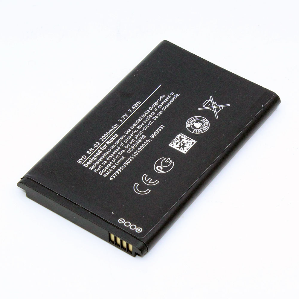 แบตเตอรี่มือถือ Nokia BN-02