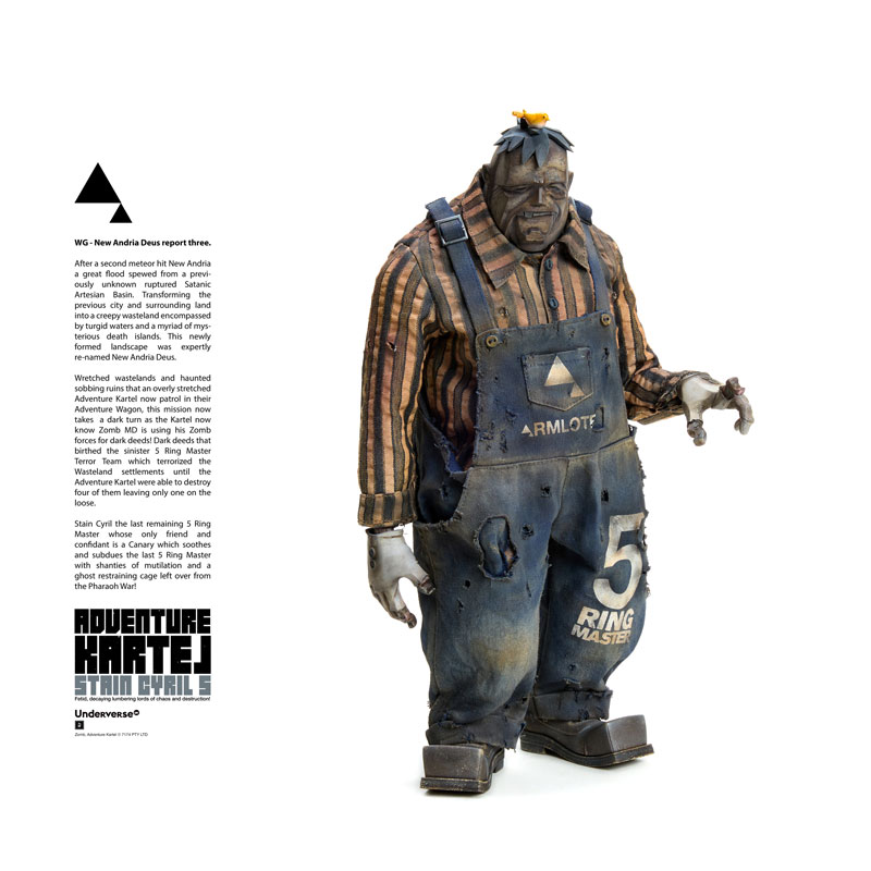 ADVENTURE KARTEL STAIN CYRIL 5 1/6 Collectible Figure(Pre-order)