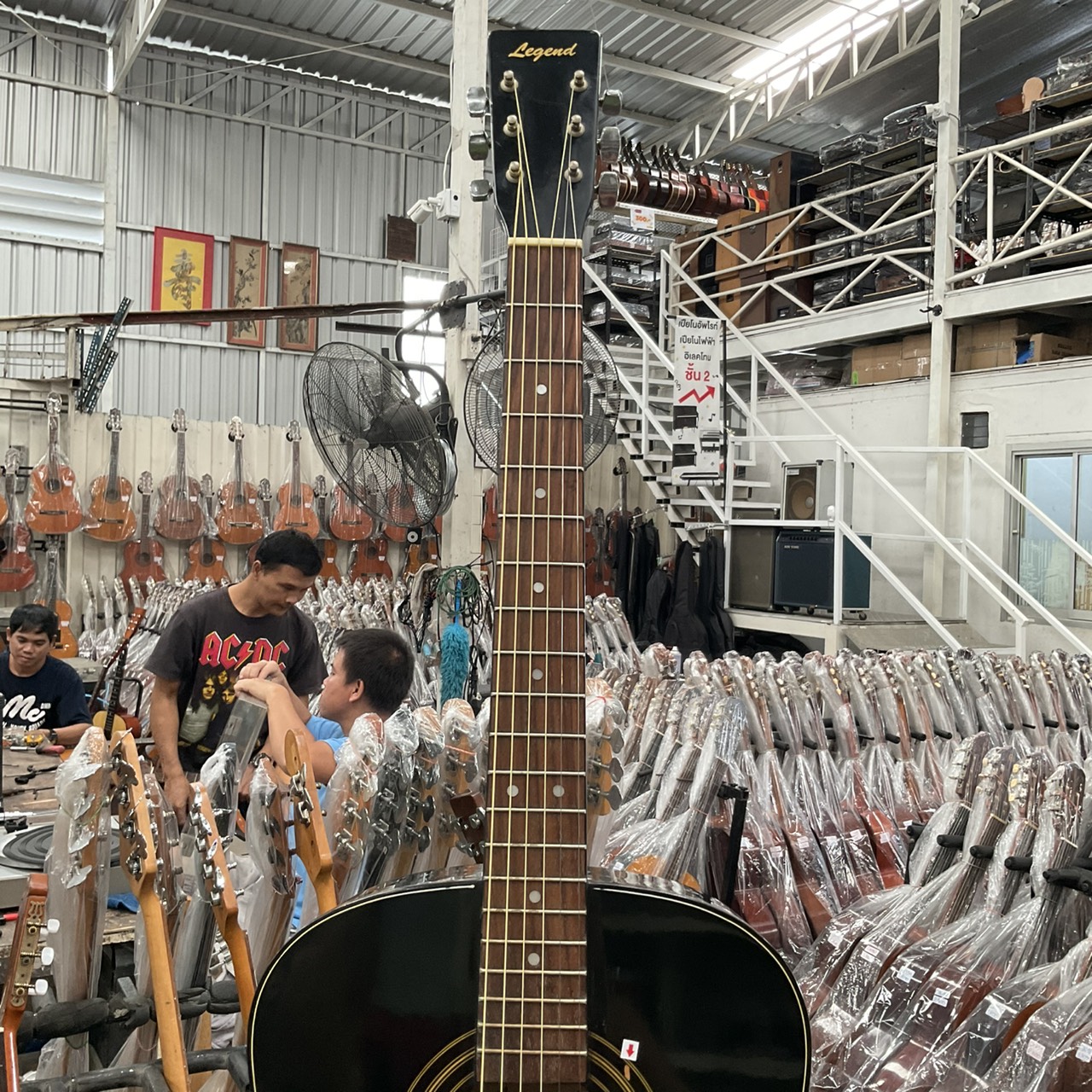 กีต้าร์โปร่ง Legend : LAW-20G/BK